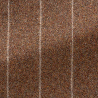 Suit - Ginger Stretch Wool-Cashmere with Chalk Stripe 5926 OMJ Clothing