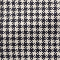 Sport Coat - Midnight Blue-Off-White Wool-Alpaca-Silk Houndstooth 9082 OMJ Clothing