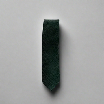 Green Bamboo Textured Tie